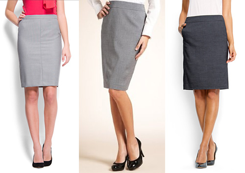 Gray-Skirt